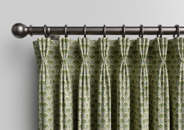 Land & Shore Dawn, Green - Made to Measure Curtains - Image 11